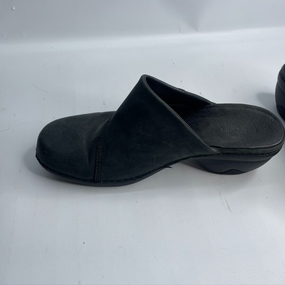 Patagonia Size 8.5 Better Clog Slide‎ Mules Leather Shoe Black Style T11500 - Picture 5 of 8